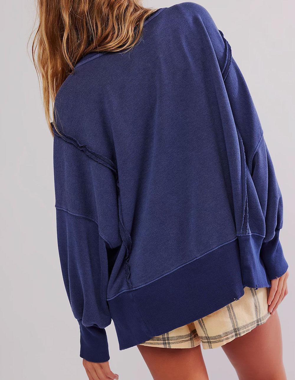 FREE PEOPLE Camden Womens Oversized Long Sleeve Tee Product Image