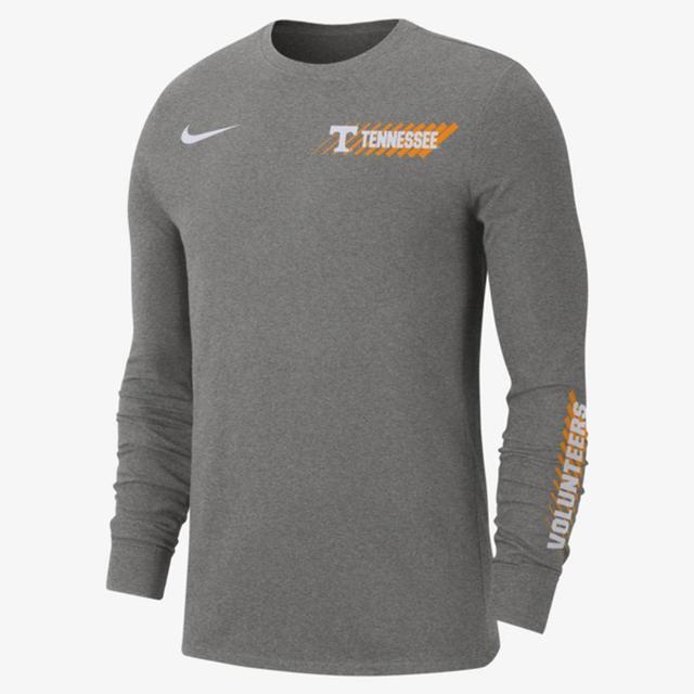 Men's College Dri-fit (tennessee) Long-sleeve T-shirt In Dark Grey Heather Product Image