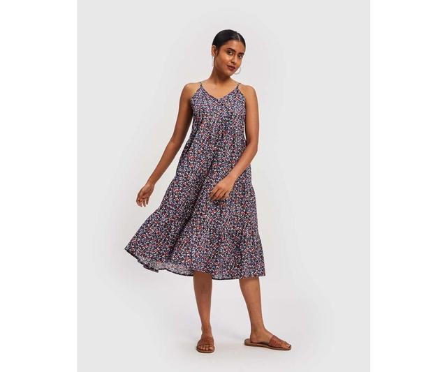 Reistor Womens Strappy Midi Dress Product Image