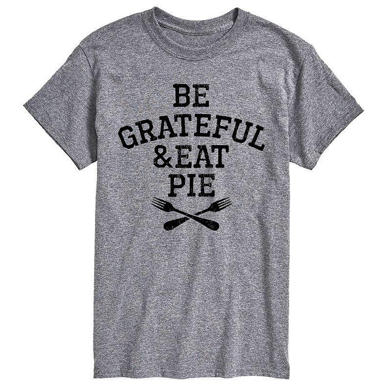 Big & Tall Be Grateful Eat Pie Tee, Mens Product Image