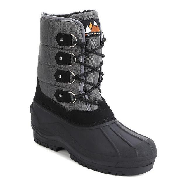 Polar Armor Peak II Mens Waterproof Winter Boots Blue Product Image