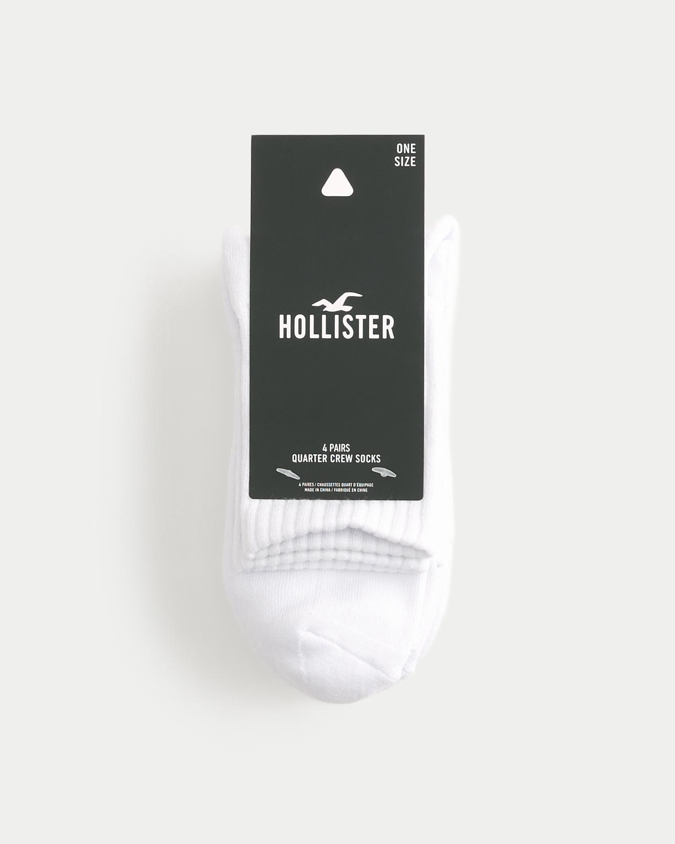 Logo Quarter-Crew Socks 4-Pack Product Image