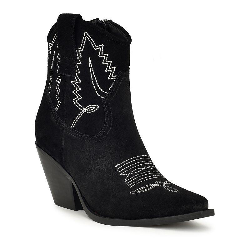 Nine West Nallas Womens Western Ankle Boots Product Image