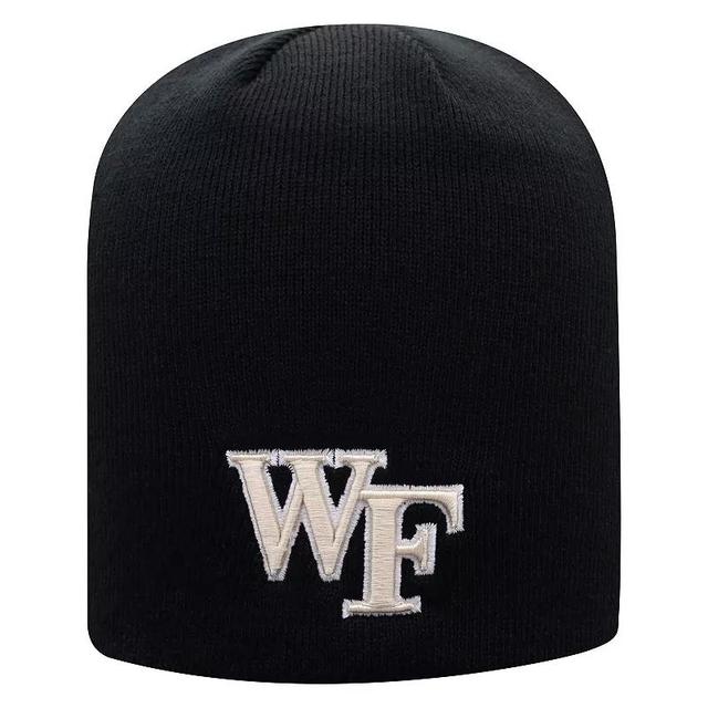 Mens Top of the World Black Wake Forest Demon Deacons Core Knit Beanie Product Image