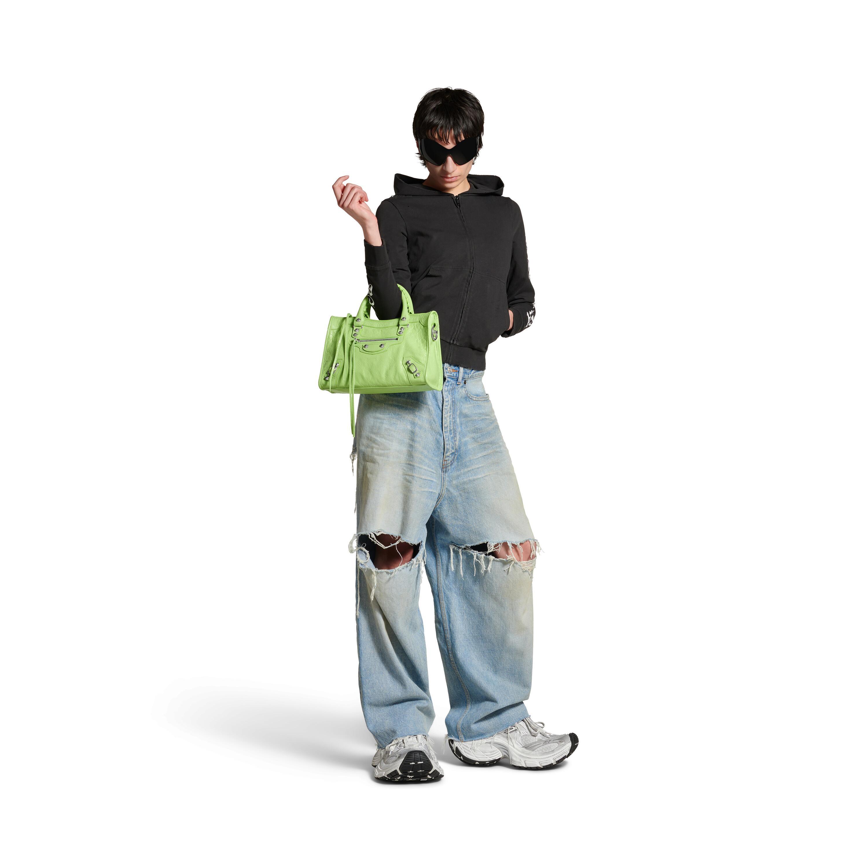 Women's Le City Small Bag in Green Product Image