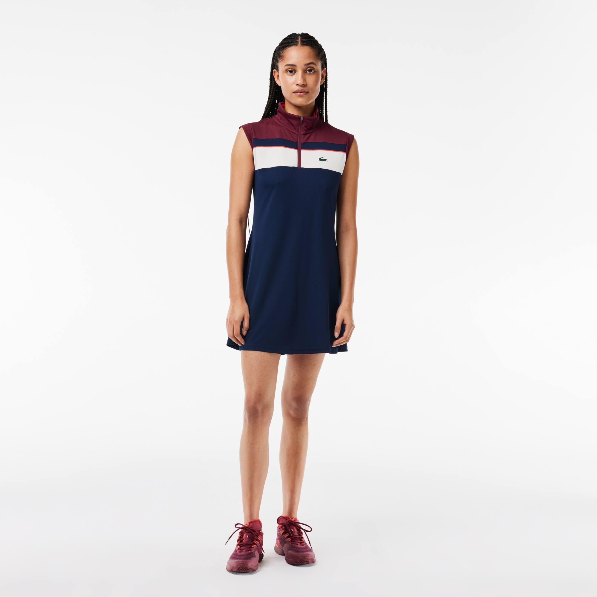 Recycled Fiber Tennis Dress with Integrated Shorts Product Image