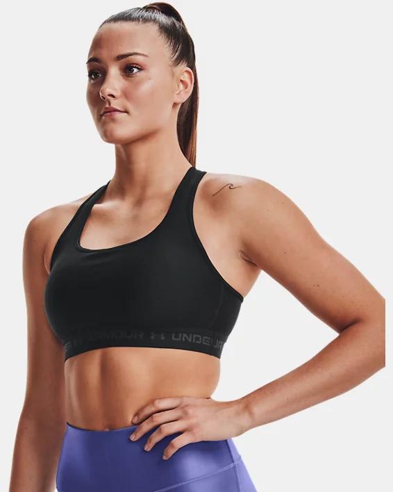 Women's Armour® Mid Crossback Sports Bra Product Image