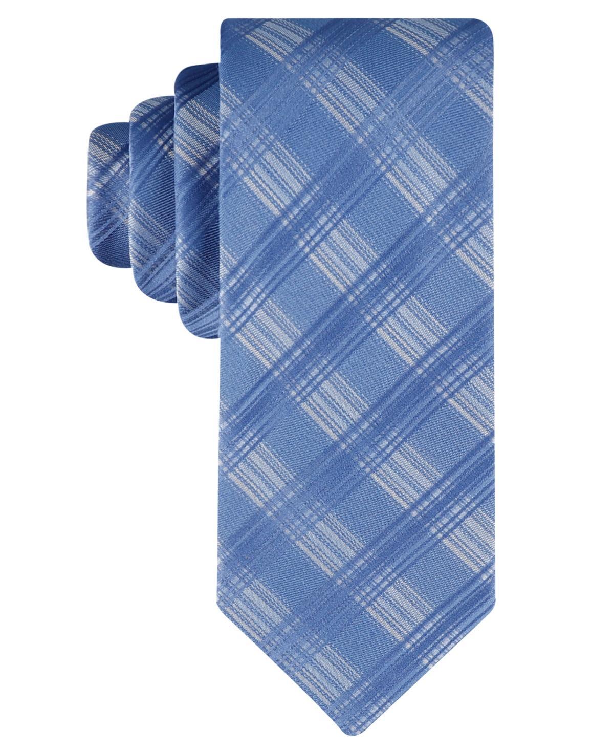 Calvin Klein Mens Ben Plaid Tie Product Image