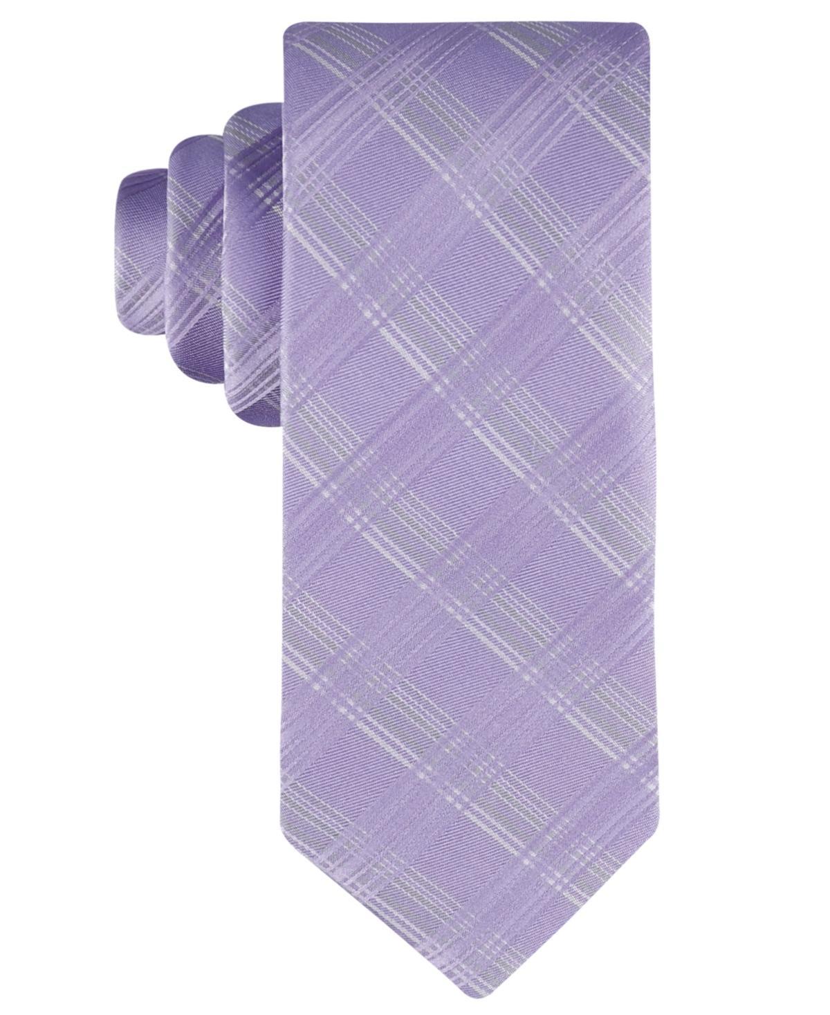 Calvin Klein Mens Ben Plaid Tie Product Image