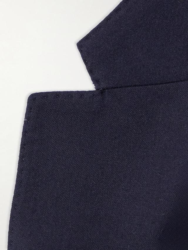 Men's Polo Modern Wool-blend Gabardine Blazer In Navy Product Image