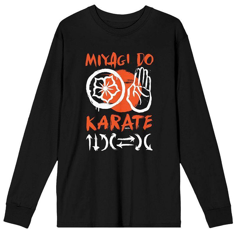 Mens Cobra Kai Miyagi-Do Long Sleeve Tee Product Image