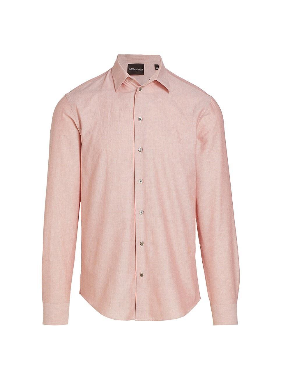 Mens Cotton Long-Sleeve Shirt Product Image