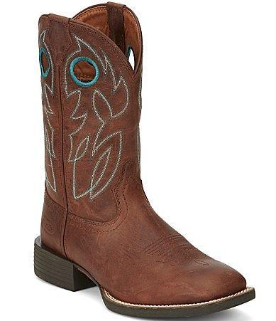 Justin Boots Mens Bowline Leather Western Boots Product Image