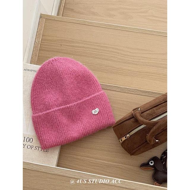 Plain Cuffed Beanie Product Image