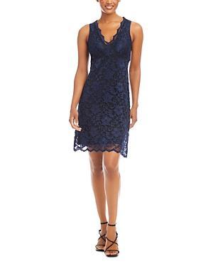 Karen Kane Women's Sleeveless Lace Dress, , Nylon/Rayon/Spandex Product Image