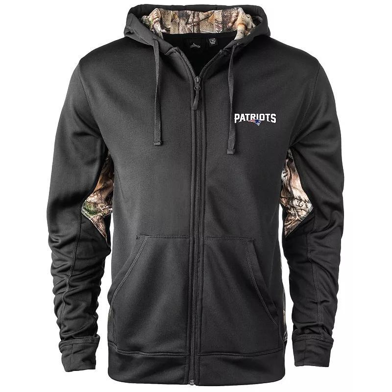 Mens Dunbrooke /Realtree Camo New England Patriots Decoy Tech Fleece Full-Zip Hoodie Product Image