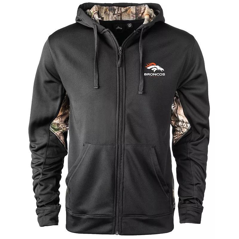 Mens Dunbrooke /Realtree Camo Denver Broncos Decoy Tech Fleece Full-Zip Hoodie Product Image