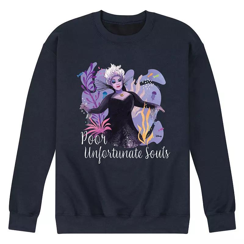 Disneys The Little Mermaid Mens Unfortunate Soul Graphic Tee Blue Product Image