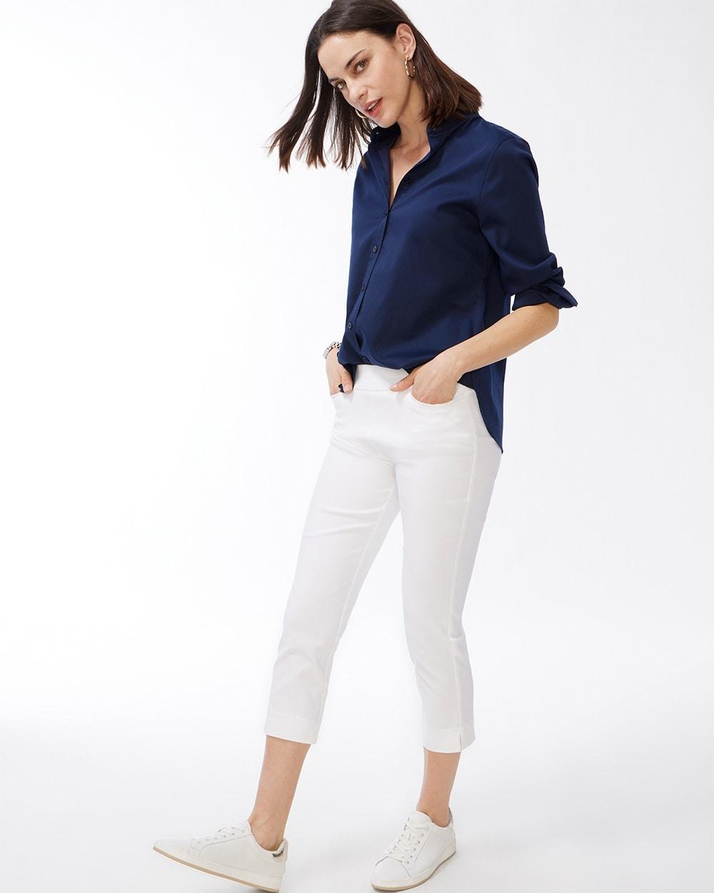 Women's Brigitte Slim Cropped Pants Product Image