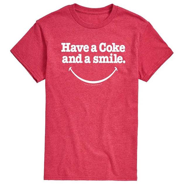 Mens Coke Smile Graphic Tee Product Image