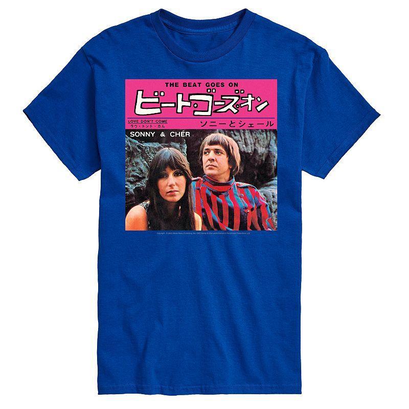 Big & Tall Sonny And Cher Tee, Mens Product Image