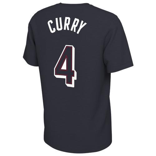 Nike Mens Stephen Curry USAB Olympic Player Name & Number T-Shirt - Red/Navy/White Product Image