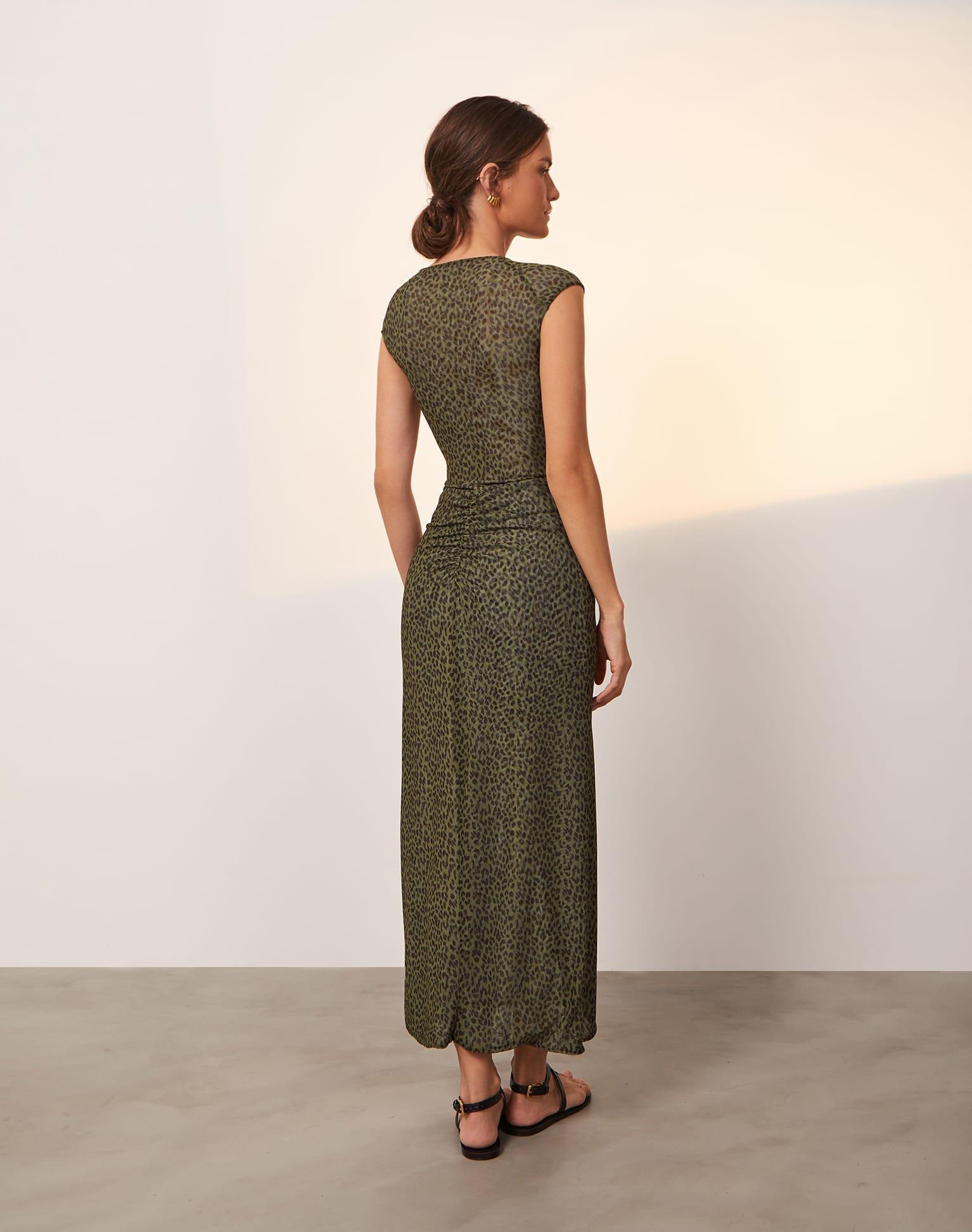 Tori Midi Dress - Rosewood Product Image