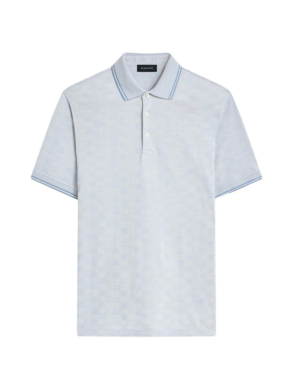 Mens 3-Button Cotton Polo Shirt Product Image