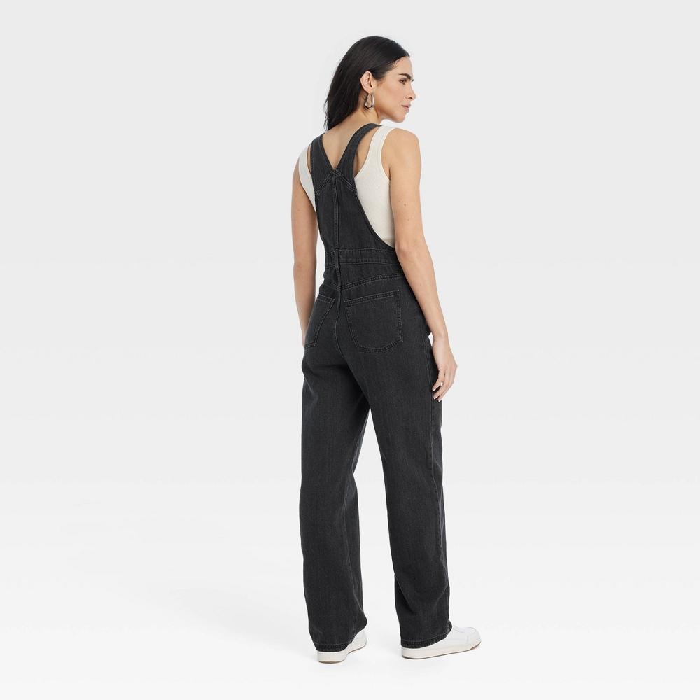 Womens 90s Baggy Jumpsuit - Universal Thread Black 0 Product Image