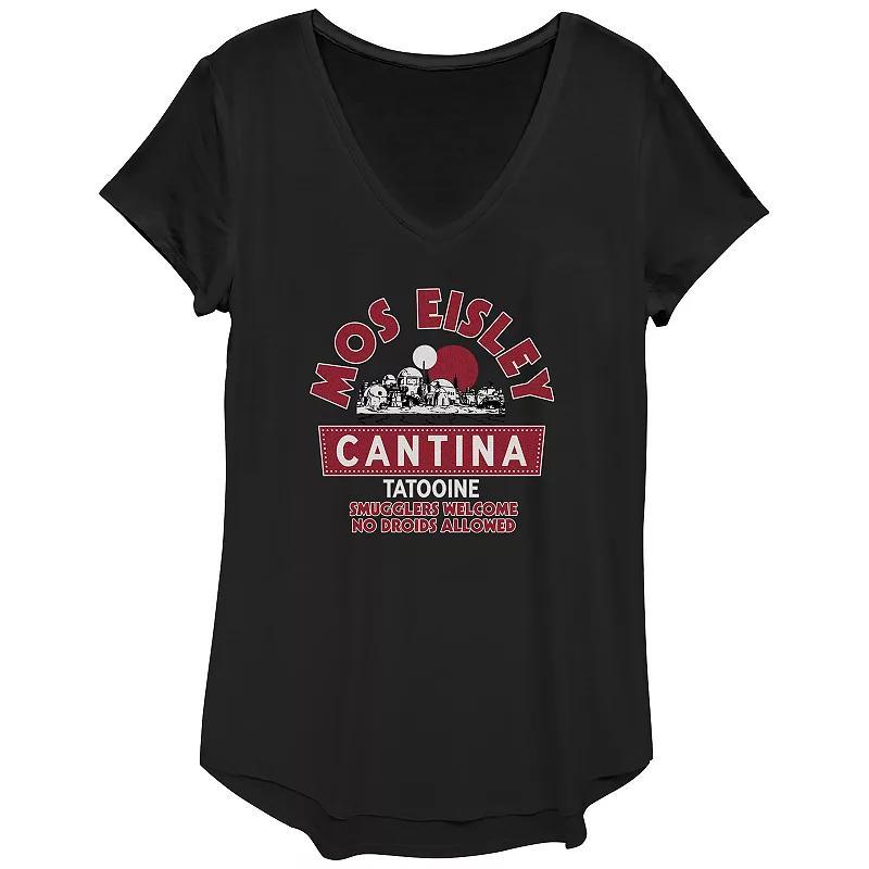 Womens Star Wars Mos Eisley Cantina Tatooine Graphic Tee, Girls Product Image