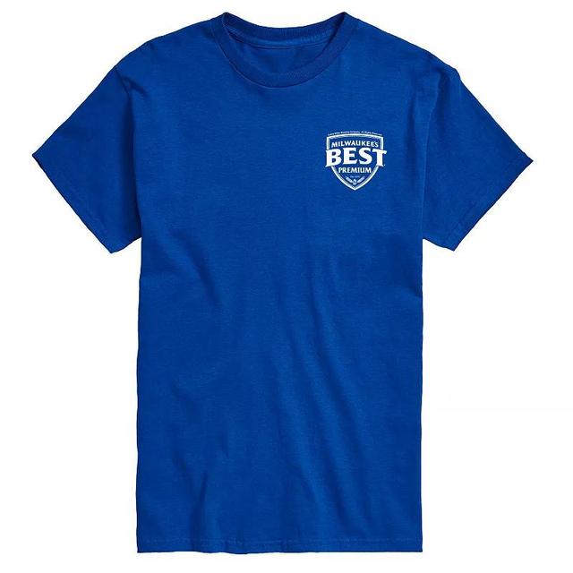 Mens Milwaukees Best Premium Graphic Tee Blue Product Image