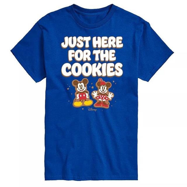 Disneys Big & Tall Just Here For The Cookies Graphic Tee, Mens Product Image