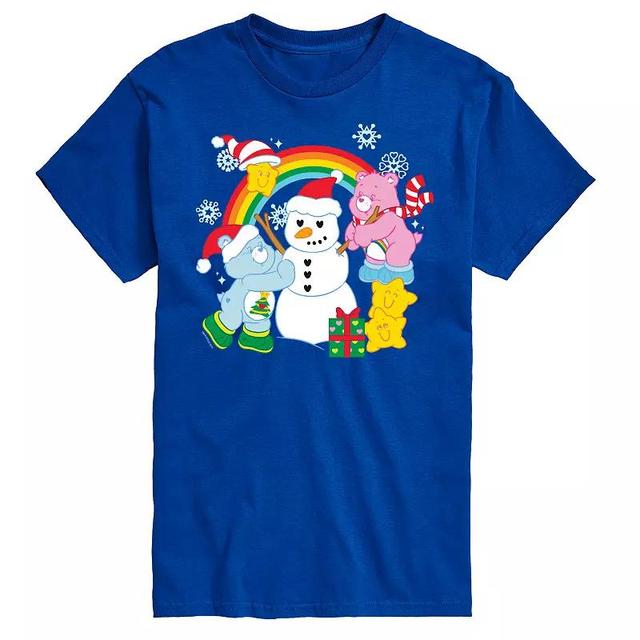 Mens Care Bears Snowman Graphic Tee Product Image