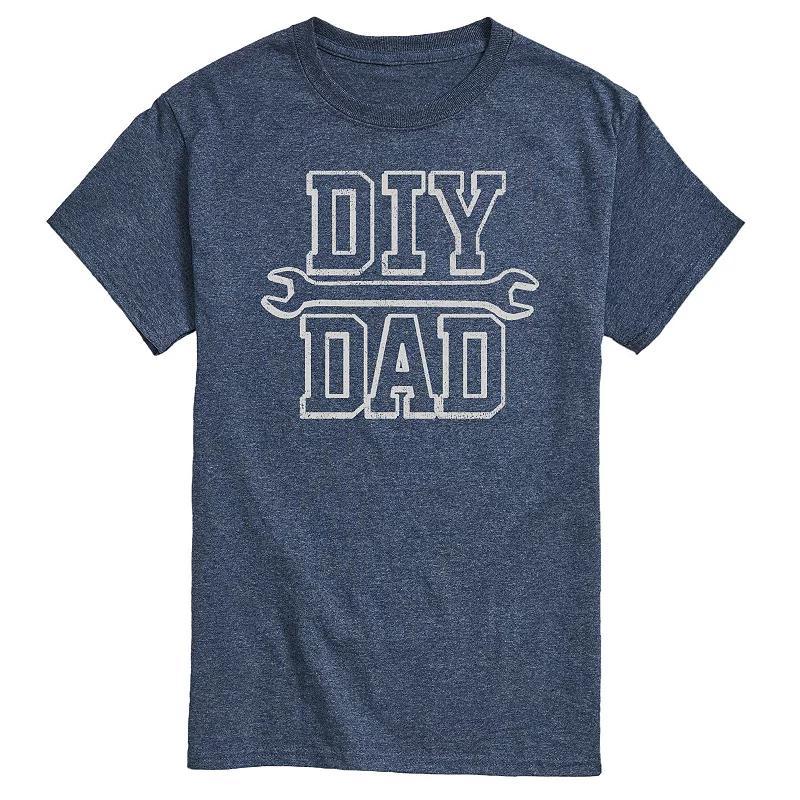 Mens DIY Dad Graphic Tee Red Product Image