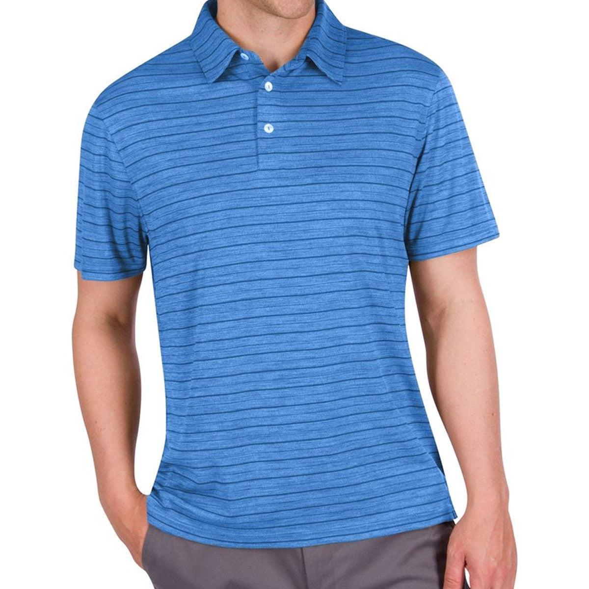 Three Sixty Six Men's Ultra Fine Striped Polo Product Image