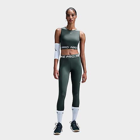 Women's Nike Pro Dri-FIT Cropped Tank Top Product Image