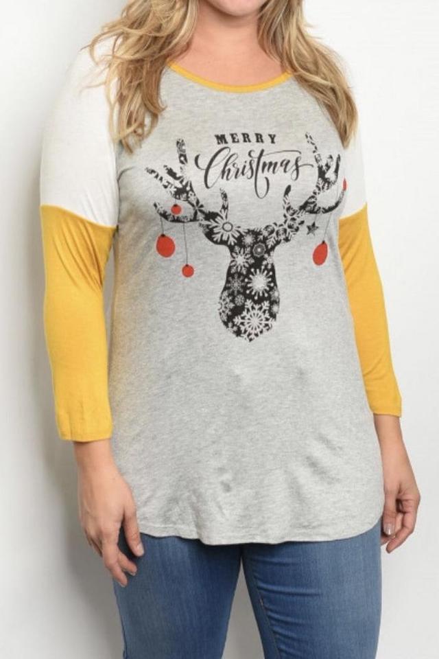 Merry Christmas deer shirt Product Image