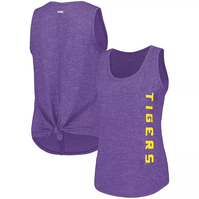 Womens Columbia LSU Tigers Cades Cape Omni-Wick Tri-Blend Tank Top Product Image