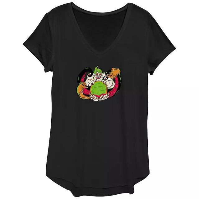 Disney Villain The Little Mermaid Ursula Sea Witch Womens Graphic Tee Product Image