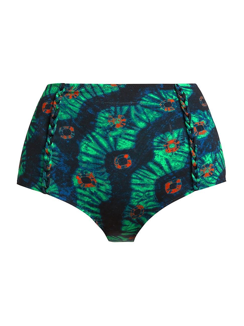 Womens Zuri Mid-Rise Bikini Bottom Product Image