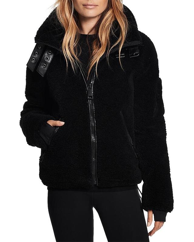 Womens Denver Two-Tone Sherpa Jacket Product Image