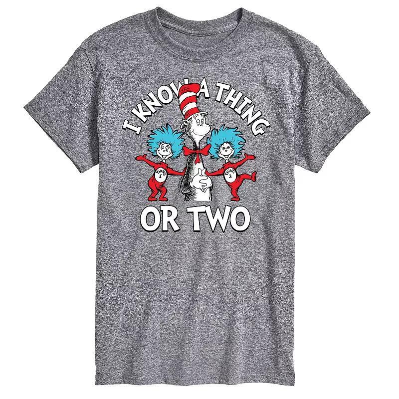 Big & Tall Dr Seuss Know Thing Or Two, Mens Product Image