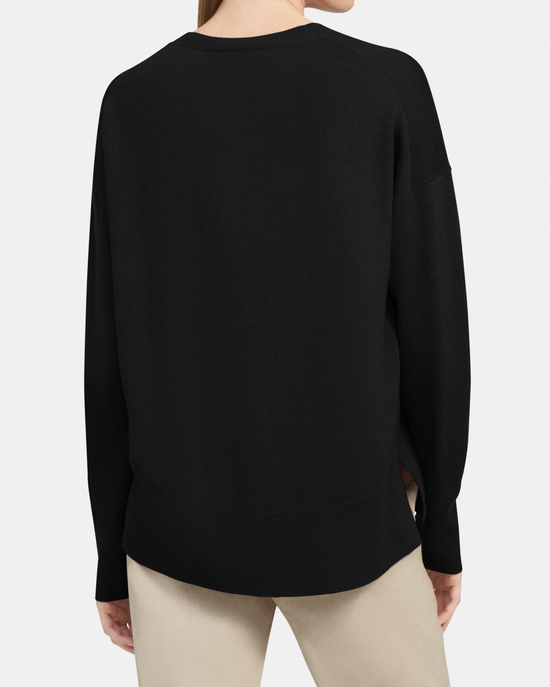 Crewneck Sweater in Ace Wool Product Image