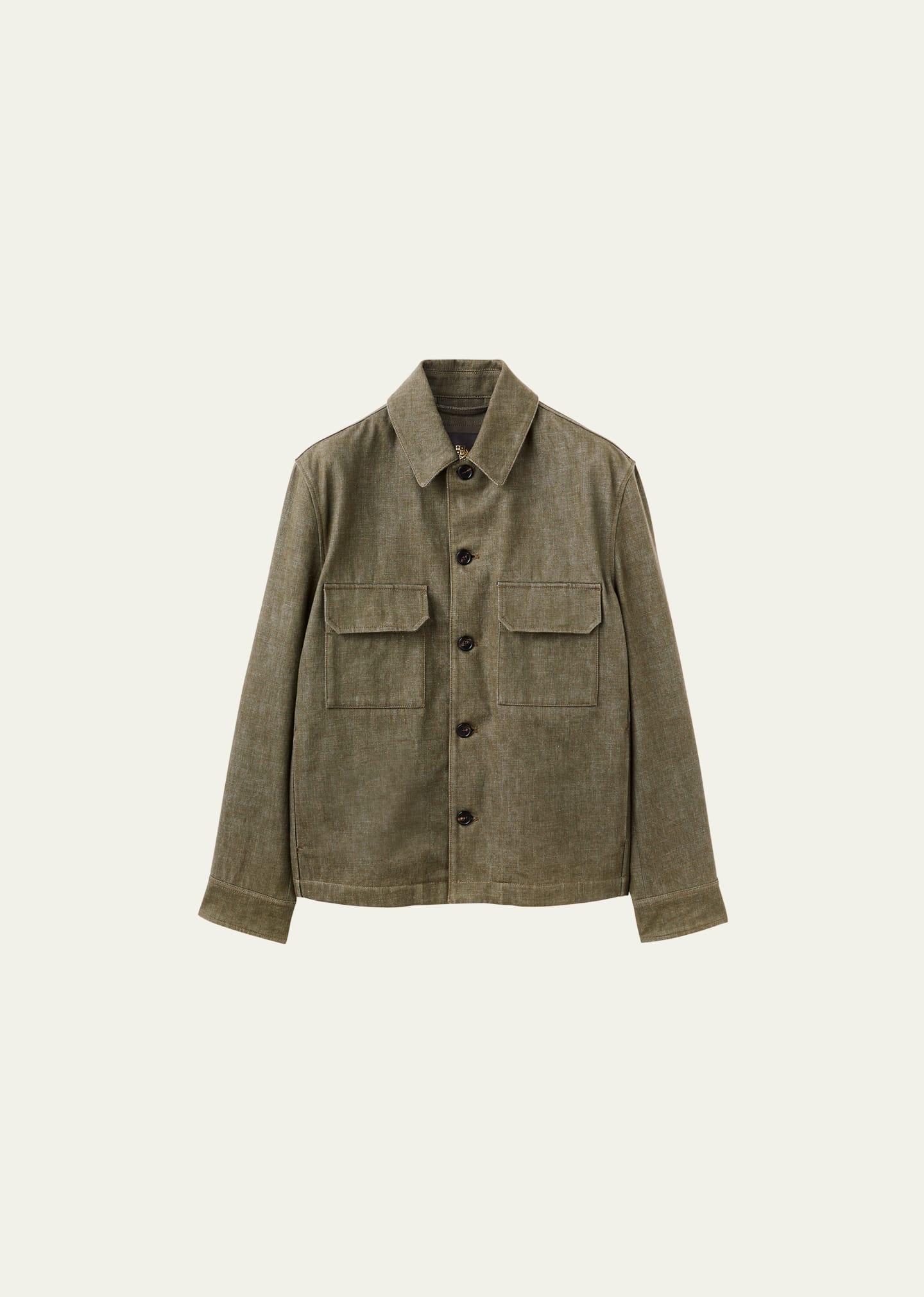 Mens Daito Denim Overshirt Product Image