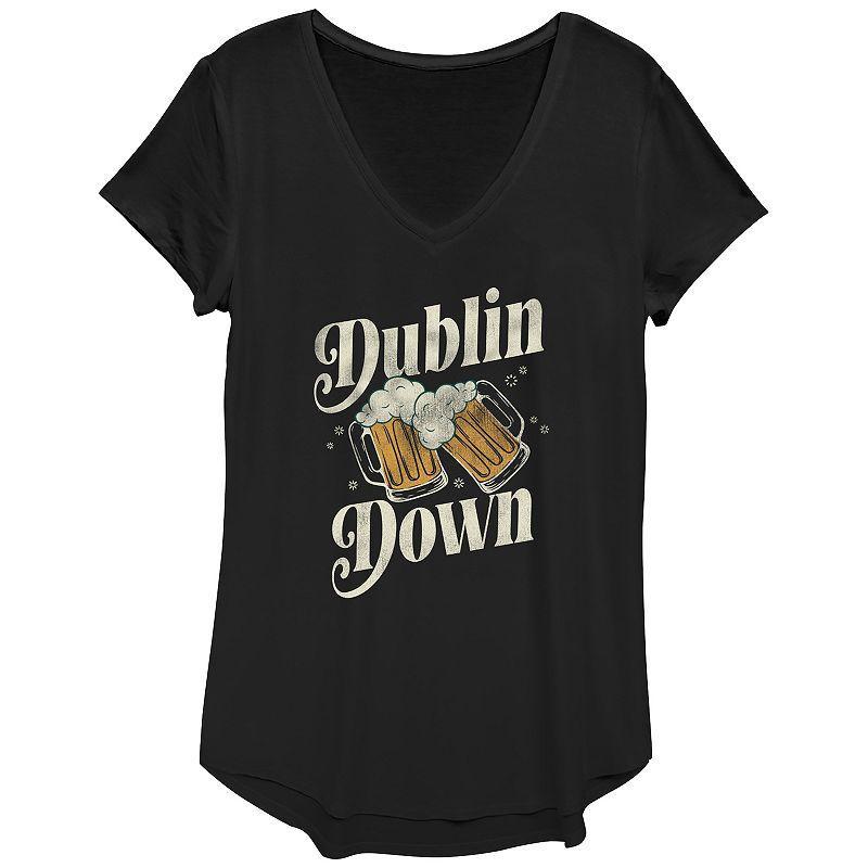 Womens Dublin Down Graphic Tee Product Image