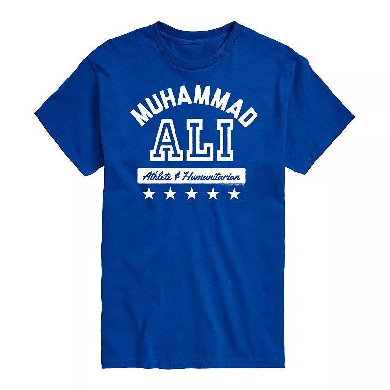 Big & Tall Muhammad Ali Athlete Tee, Mens Med Blue Product Image