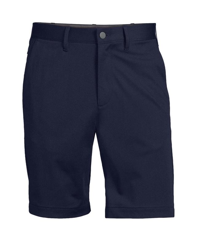 Mens Lands End Traditional-Fit 9-inch Flex Performance Golf Shorts Radiant Blue Product Image