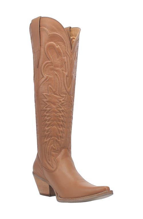 Dingo Raisin Kane Embossed Leather Tall Western Boots Product Image