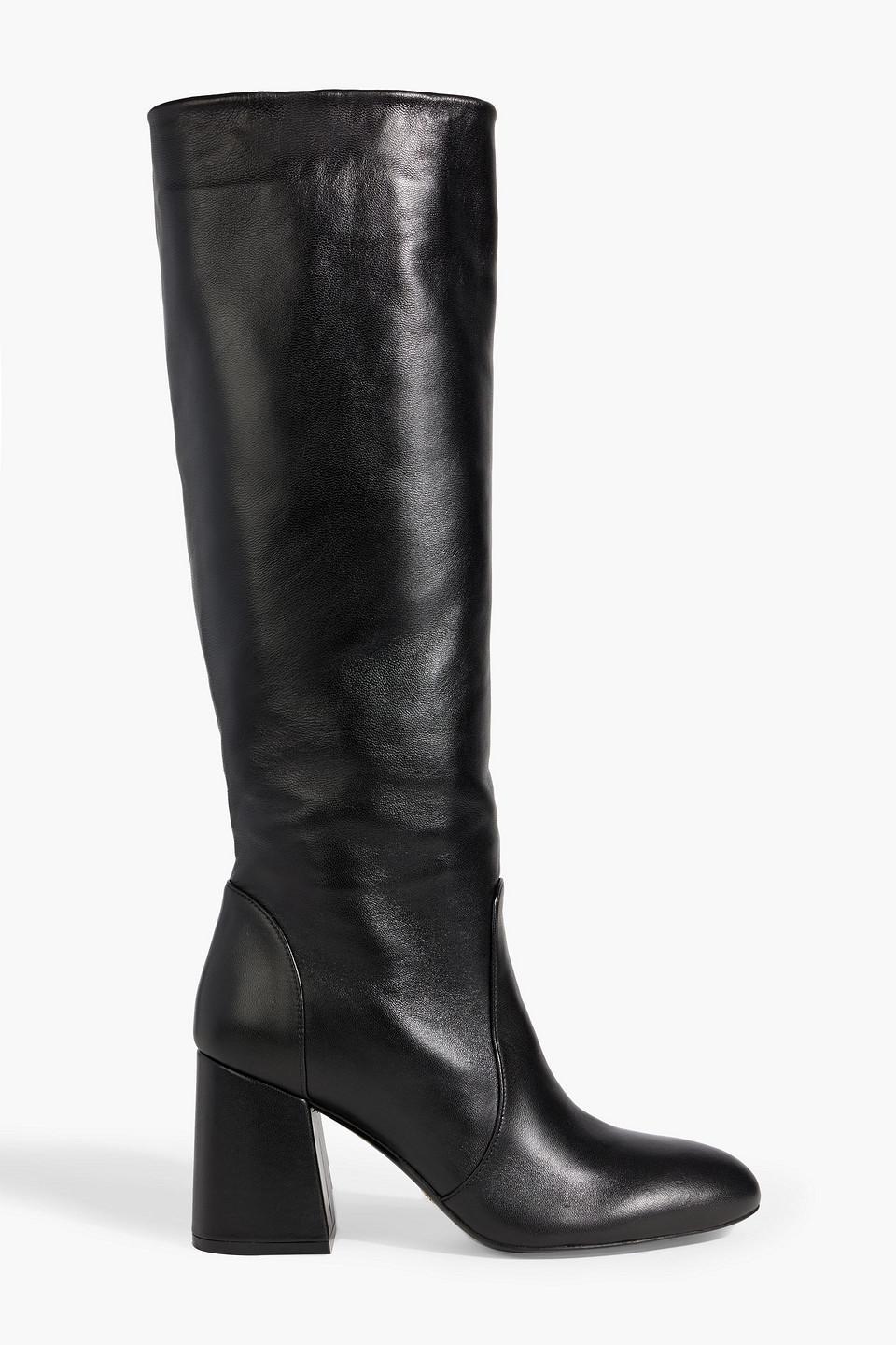 Woman Boot Black Size 7.5 Calfskin Product Image