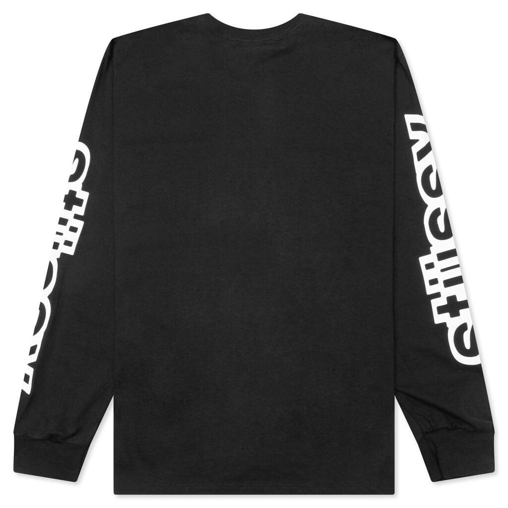 Sideways L/S Tee - Black Male Product Image